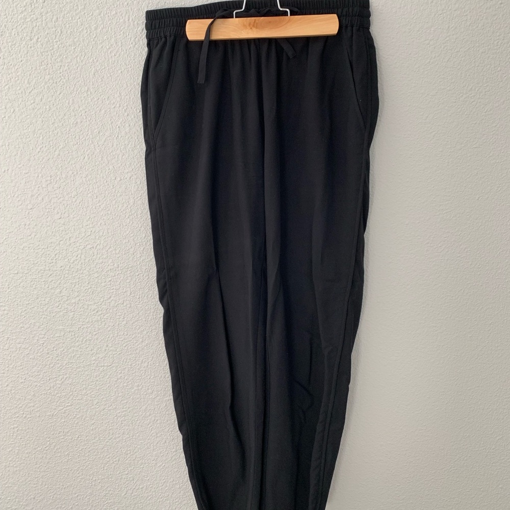 Madewell Black Track Trouser
